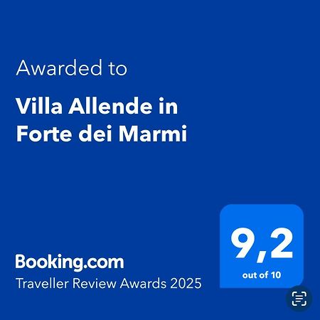 Villa Allende Forte dei Marmi Esterno foto